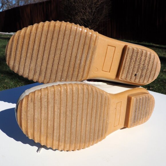 Sugar Women's Rainbow Sparkle Glitter Duck Boots Size 9 - Picture 8 of 10